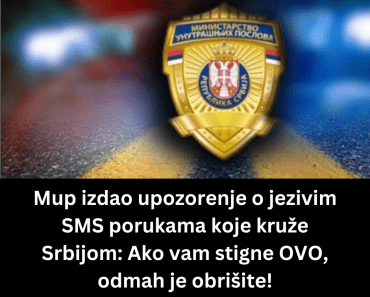 Mup izdao upozorenje o jezivim SMS porukama koje kruže srbijom: Ako vam stigne OVO, odmah je obrišite!