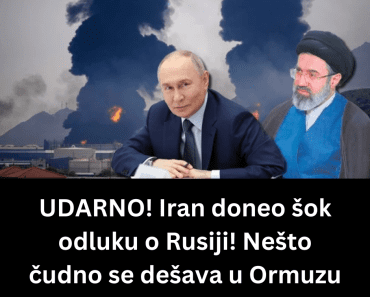 UDARNO! Iran doneo šok odluku o Rusiji! Nešto čudno se dešava u Ormuzu