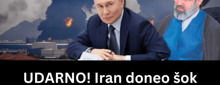 UDARNO! Iran doneo šok odluku o Rusiji! Nešto čudno se dešava u Ormuzu