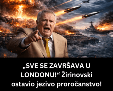 „SVE SE ZAVRŠAVA U LONDONU!“ Žirinovski ostavio jezivo proročanstvo!