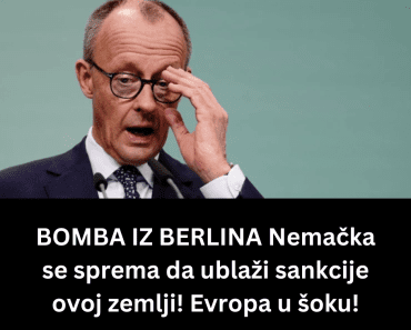 BOMBA IZ BERLINA Nemačka se sprema da ublaži sankcije ovoj zemlji! Evropa u šoku!