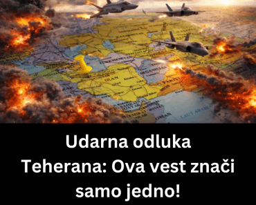 Udarna odluka Teherana: Ova vest znači samo jedno!