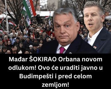 Mađar šokirao Orbana novom odlukom! Ovo će uraditi javno u Budimpešti i pred celom zemljom!
