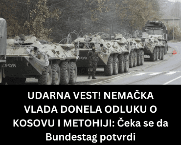 NEMAČKA VLADA DONELA ODLUKU O KOSOVU I METOHIJI: Čeka se da Bundestag potvrdi