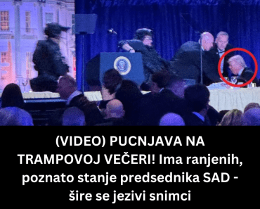 (VIDEO) PUCNJAVA NA TRAMPOVOJ VEČERI! Ima ranjenih, poznato stanje predsednika SAD – šire se jezivi snimci