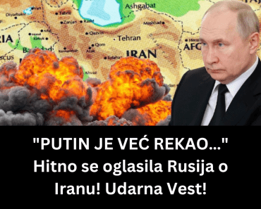 “PUTIN JE VEĆ REKAO…” Hitno se oglasila Rusija o Iranu! Udarna Vest!