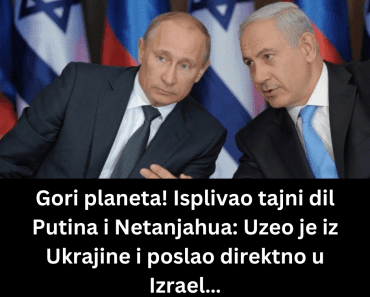 Gori planeta! Isplivao tajni dil Putina i Netanjahua: Uzeo je iz Ukrajine i poslao direktno u Izrael…