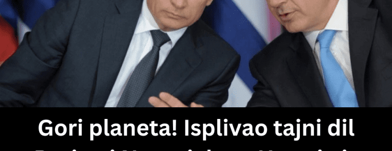 Gori planeta! Isplivao tajni dil Putina i Netanjahua: Uzeo je iz Ukrajine i poslao direktno u Izrael…