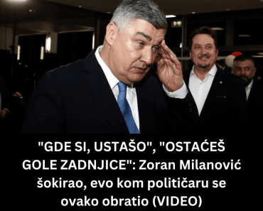 Zoran Milanović šokirao, evo kom političaru se ovako obratio (VIDEO)