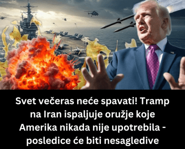 Svet večeras neće spavati! Tramp na Iran ispaljuje oružje koje Amerika nikada nije upotrebila – posledice će biti nesagledive