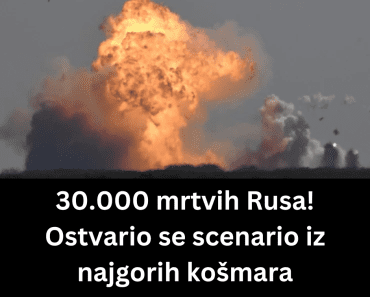 30.000 mrtvih Rusa! Ostvario se scenario iz najgorih košmara