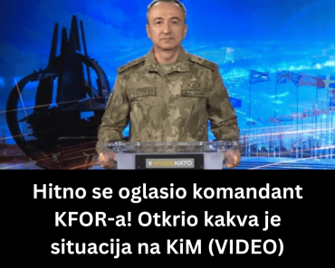 Hitno se oglasio komandant KFOR-a! Otkrio kakva je situacija na KiM (VIDEO)