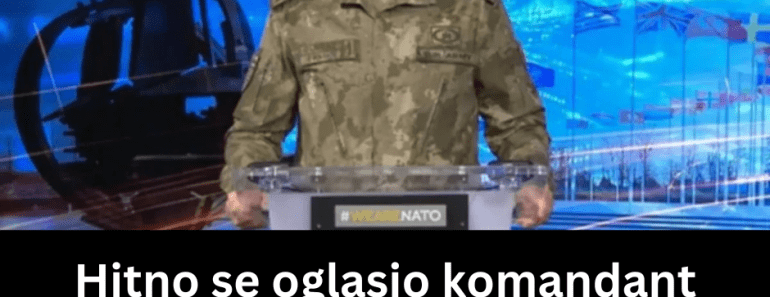 Hitno se oglasio komandant KFOR-a! Otkrio kakva je situacija na KiM (VIDEO)