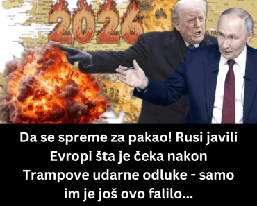 Da se spreme za pakao! Rusi javili Evropi šta je čeka nakon Trampove udarne odluke – samo im je još ovo falilo…