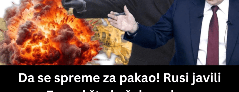 Da se spreme za pakao! Rusi javili Evropi šta je čeka nakon Trampove udarne odluke – samo im je još ovo falilo…