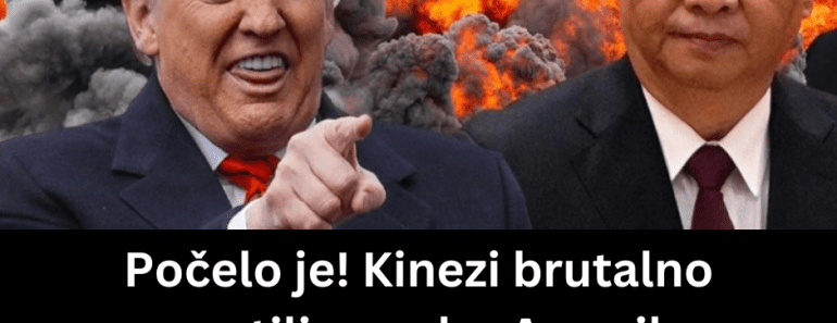 Počelo je! Kinezi brutalno uzvratili na udar Amerike: Ovo se neće dobro završiti