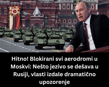 Hitno! Blokirani svi aerodromi u Moskvi: Nešto jezivo se dešava u Rusiji, vlasti izdale dramatično upozorenje