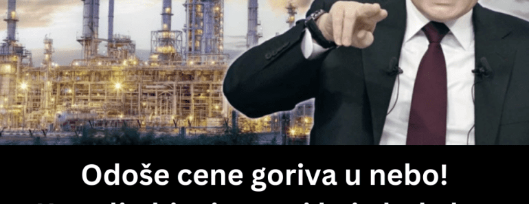 Odoše cene goriva u nebo! Kremlj objavio vesti koje lede krv u žilama: Evo kako će se odvijati nezapamćena katastrofa