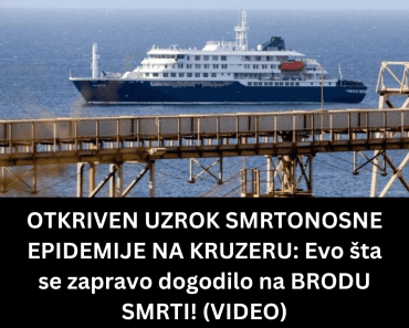 OTKRIVEN UZROK SMRTONOSNE EPIDEMIJE NA KRUZERU: Evo šta se zapravo dogodilo na BRODU SMRTI! (VIDEO)