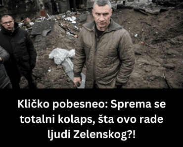Kličko pobesneo: Sprema se totalni kolaps, šta ovo rade ljudi Zelenskog?!