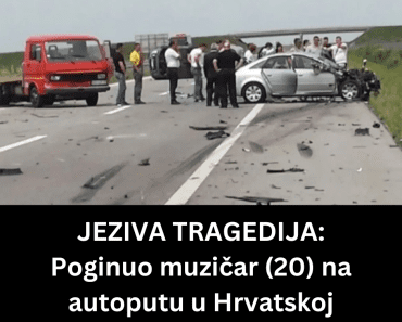 JEZIVA TRAGEDIJA: Poginuo muzičar (20) na autoputu u Hrvatskoj