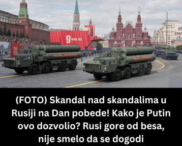 (FOTO) Skandal nad skandalima u Rusiji na Dan pobede! Kako je Putin ovo dozvolio? Rusi gore od besa, nije smelo da se dogodi