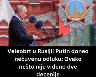 Veleobrt u Rusiji! Putin doneo nečuvenu odluku: Ovako nešto nije viđeno dve decenije