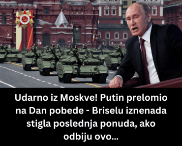 Udarno iz Moskve! Putin prelomio na Dan pobede – Briselu iznenada stigla poslednja ponuda, ako odbiju ovo…