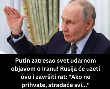 Putin zatresao svet udarnom objavom o Iranu! Rusija će uzeti ovo i završiti rat: “Ako ne prihvate, stradaće svi…”