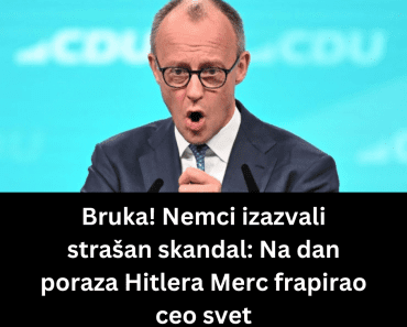 Bruka! Nemci izazvali strašan skandal: Na dan poraza Hitlera Merc frapirao ceo svet