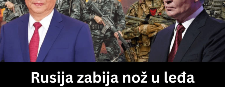 Rusija zabija nož u leđa Kini?! Šokantne vesti iz Moskve iznenadile sve