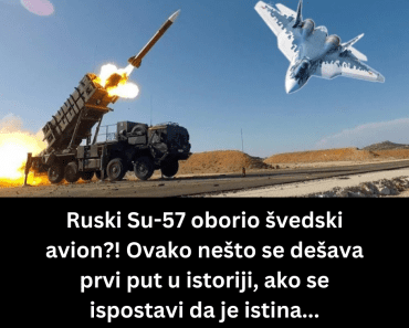 Ruski Su-57 oborio švedski avion?! Ovako nešto se dešava prvi put u istoriji, ako se ispostavi da je istina…