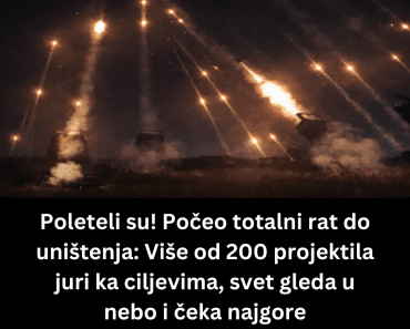 Poleteli su! Počeo totalni rat do uništenja: Više od 200 projektila juri ka ciljevima, svet gleda u nebo i čeka najgore Poleteli su! Počeo totalni rat do uništenja: Više od 200 projektila juri ka ciljevima, svet gleda u nebo i čeka najgore