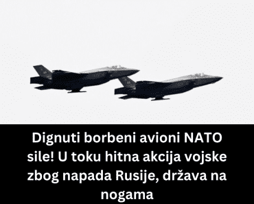 Dignuti borbeni avioni NATO sile! U toku hitna akcija vojske zbog napada Rusije, država na nogama