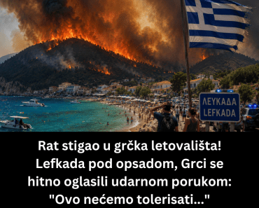 Rat stigao u grčka letovališta! Lefkada pod opsadom, Grci se hitno oglasili udarnom porukom: “Ovo nećemo tolerisati…”