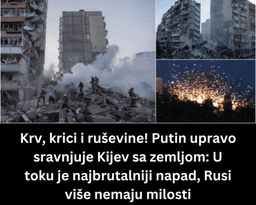 Putin upravo sravnjuje Kijev sa zemljom: U toku je najbrutalniji napad, Rusi više nemaju milosti