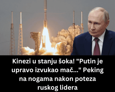 Kinezi u stanju šoka! “Putin je upravo izvukao mač…” Peking na nogama nakon poteza ruskog lidera