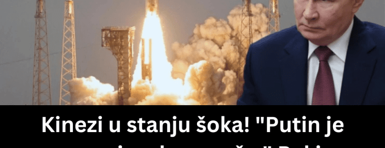 Kinezi u stanju šoka! “Putin je upravo izvukao mač…” Peking na nogama nakon poteza ruskog lidera