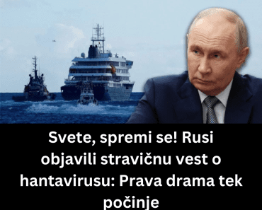 Svete, spremi se! Rusi objavili stravičnu vest o hantavirusu: Prava drama tek počinje, trajaće godinama