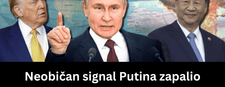 Neobičan signal Putina zapalio svetsku javnost! Pred odlazak Trampa u Kinu povukao je potez o kojem priča cela planeta