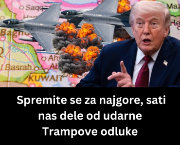 Spremite se za najgore, sati nas dele od udarne Trampove odluke