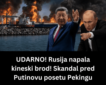 UDARNO! Rusija napala kineski brod! Skandal pred Putinovu posetu Pekingu