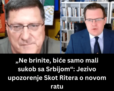 „Ne brinite, biće samo mali sukob sa Srbijom“: Jezivo upozorenje Skot Ritera o novom ratu