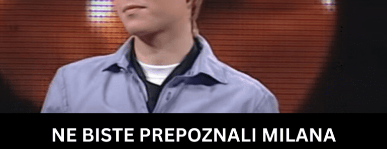 NE BISTE PREPOZNALI MILANA STANKOVIĆA NI DA PROĐE PORED VAS: Pevač potpuno promenio izgled, ne liči na sebe (FOTO)