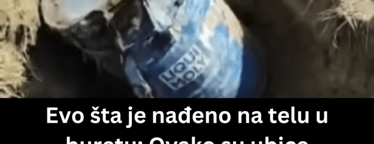 Evo šta je nađeno na telu u buretu: Ovako su ubice pokušale da sakriju tragove….