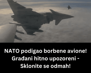 NATO podigao borbene avione! Građani hitno upozoreni – Sklonite se odmah!