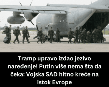 Tramp upravo izdao jezivo naređenje! Putin više nema šta da čeka: Vojska SAD hitno kreće na istok Evrope
