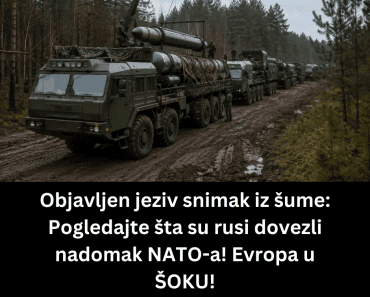 Objavljen jeziv snimak iz šume: Pogledajte šta su rusi dovezli nadomak NATO-a! Evropa u ŠOKU! Objavljen jeziv snimak iz šume: Pogledajte šta su rusi dovezli nadomak NATO-a! Evropa u ŠOKU!