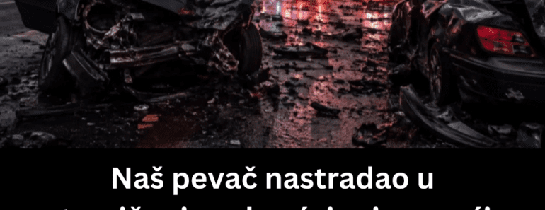Naš pevač nastradao u stravičnoj saobraćajnoj nesreći: Kolege slomljene, detalji lede krv u žilama! (FOTO)