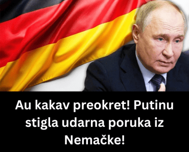 Au kakav preokret! Putinu stigla udarna poruka iz Nemačke!